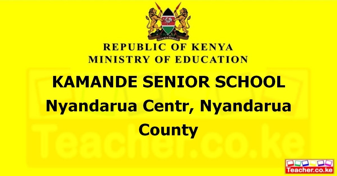 Kamande Senior School campus photo