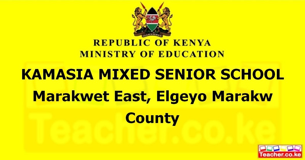 Kamasia Mixed Senior School campus photo