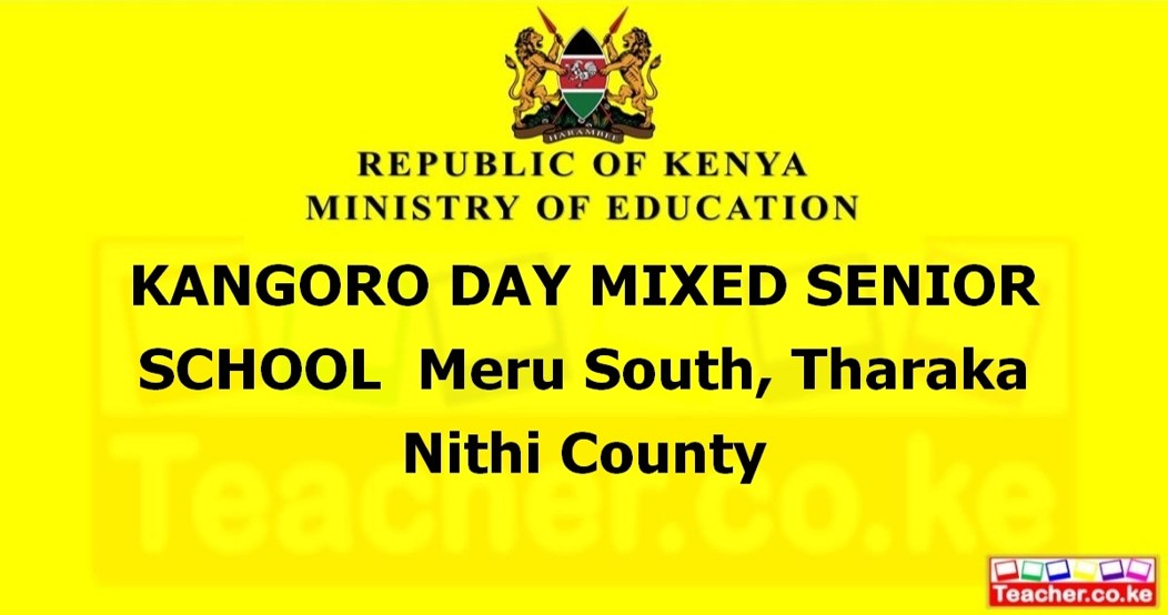 Kangoro Day Mixed Senior School campus photo