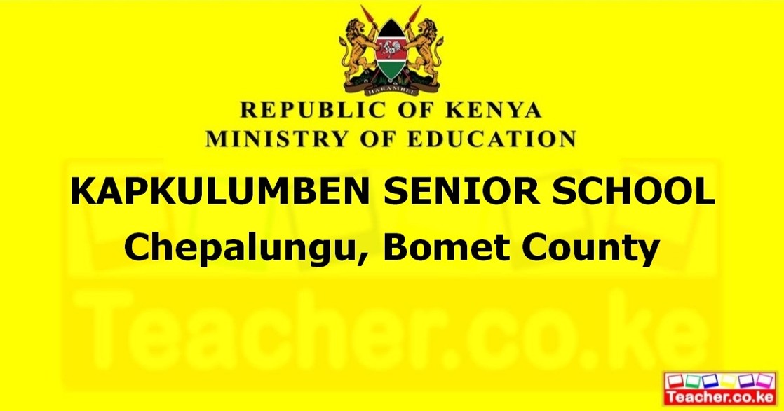 Kapkulumben Senior School campus photo