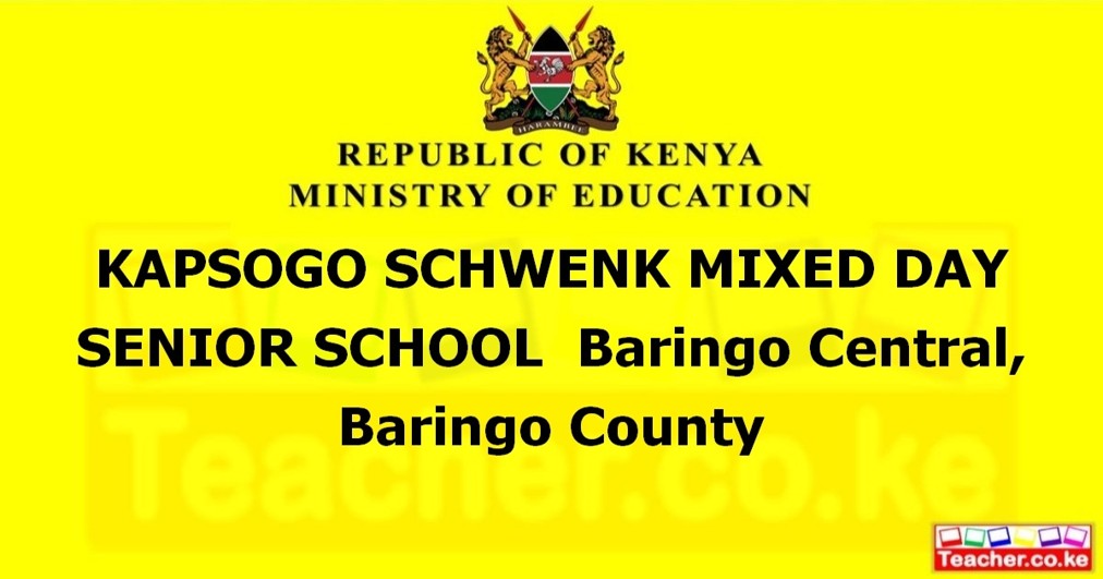 Kapsogo Schwenk Mixed Day Senior School campus photo