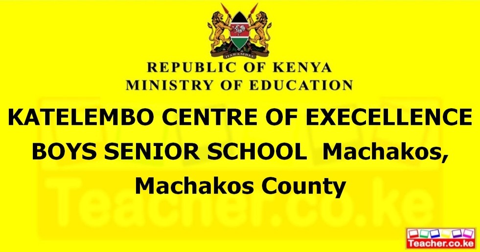 Katelembo Centre Of Execellence Boys Senior School campus photo