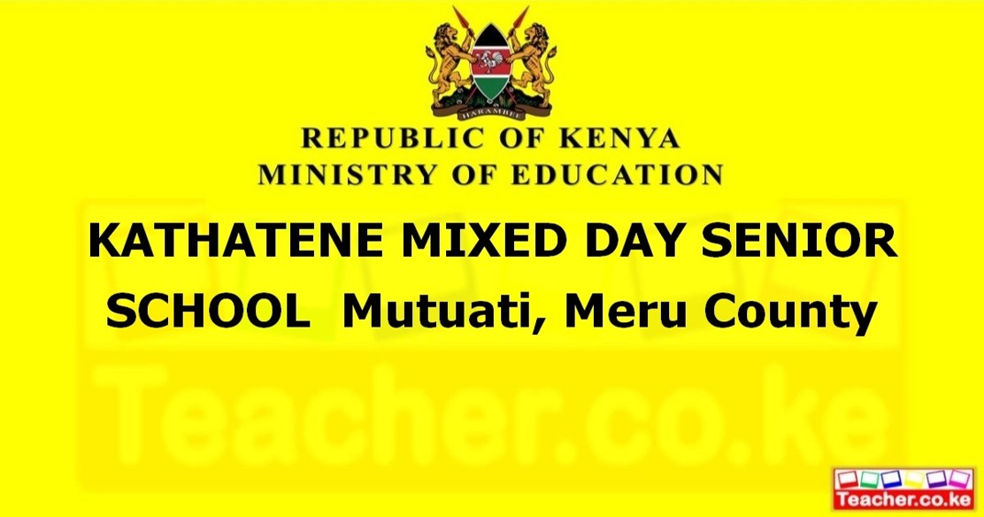 Kathatene Mixed Day Senior School campus photo