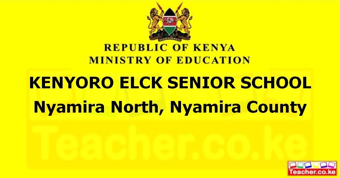 Kenyoro Elck Senior School campus photo
