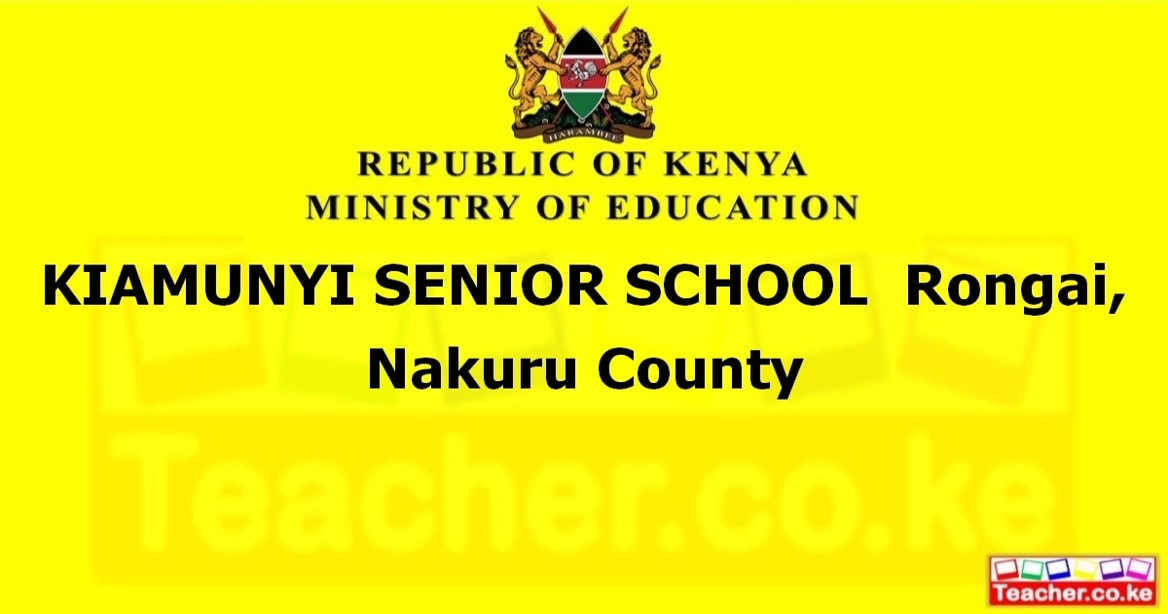 Kiamunyi Senior School campus photo