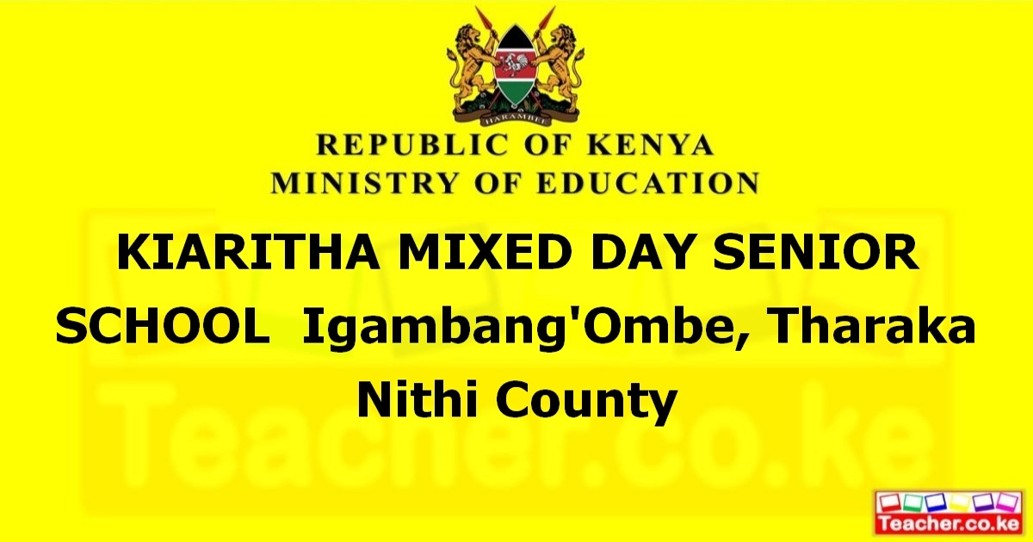 Kiaritha Mixed Day Senior School campus photo