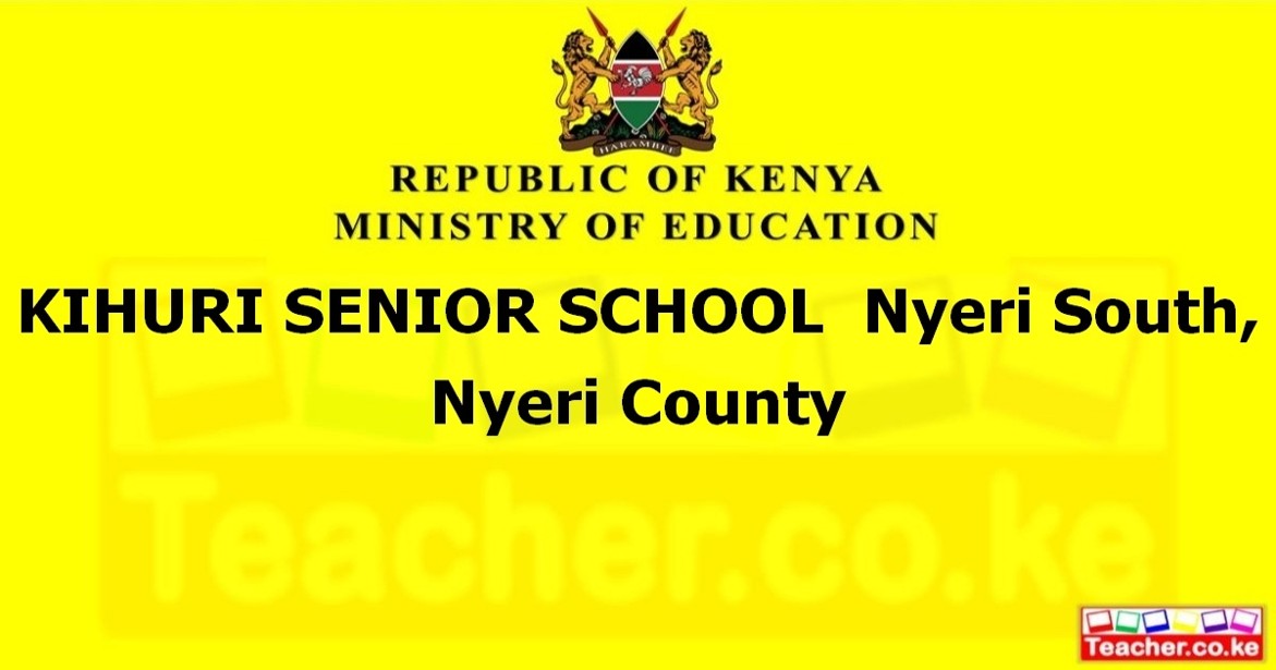 Kihuri Senior School campus photo