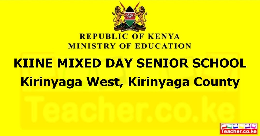 Kiine Mixed Day Senior School campus photo