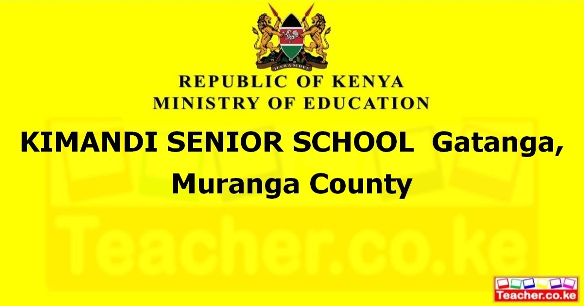 Kimandi Senior School campus photo