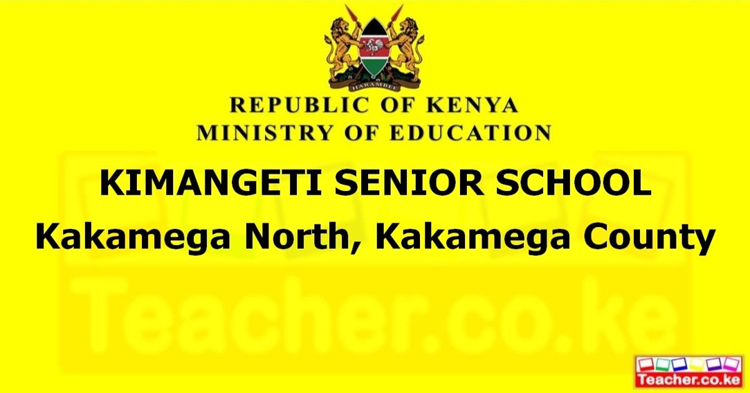 Kimangeti Senior School campus photo
