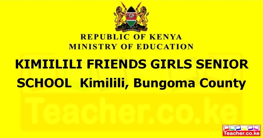 Kimiilili Friends Girls Senior School campus photo