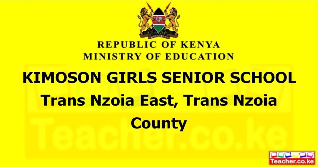 Kimoson Girls Senior School campus photo