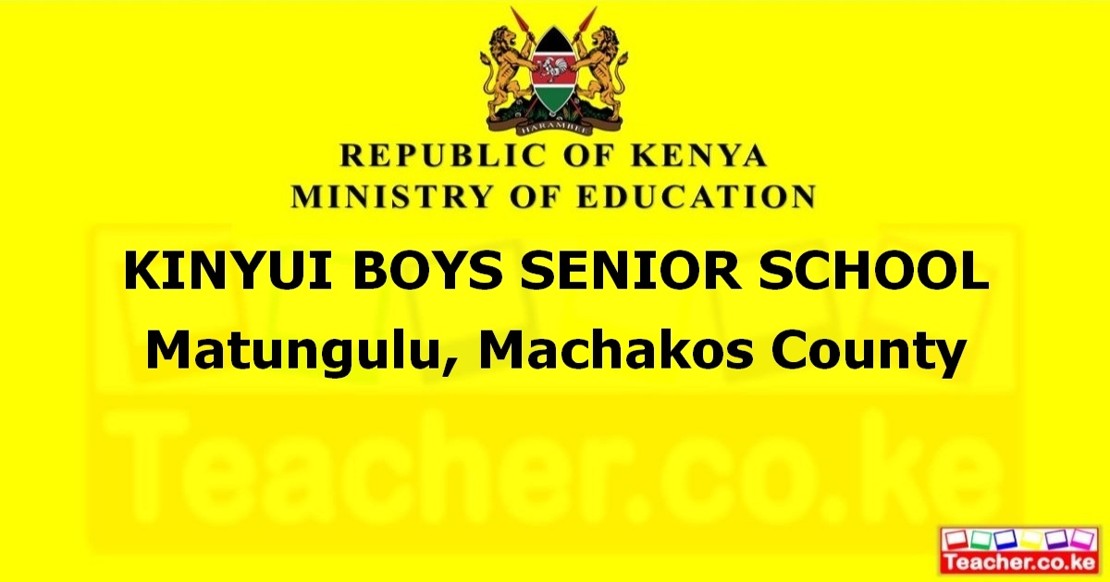 Kinyui Boys Senior School campus photo