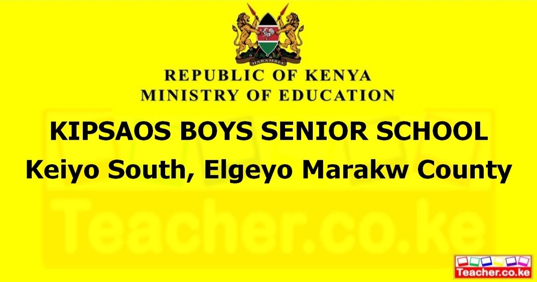 Kipsaos Boys Senior School campus photo