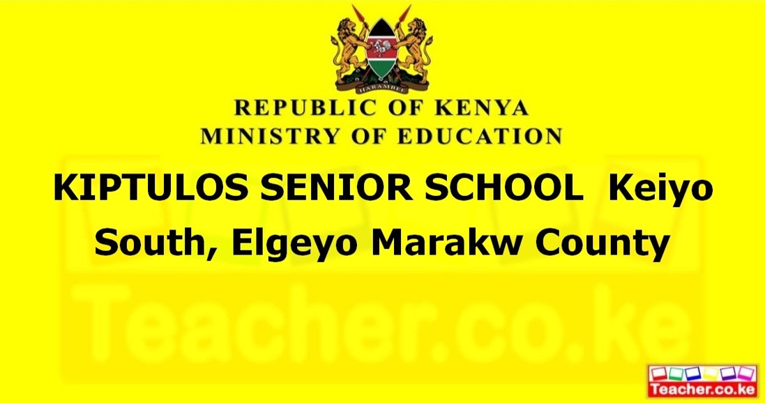 Kiptulos Senior School campus photo