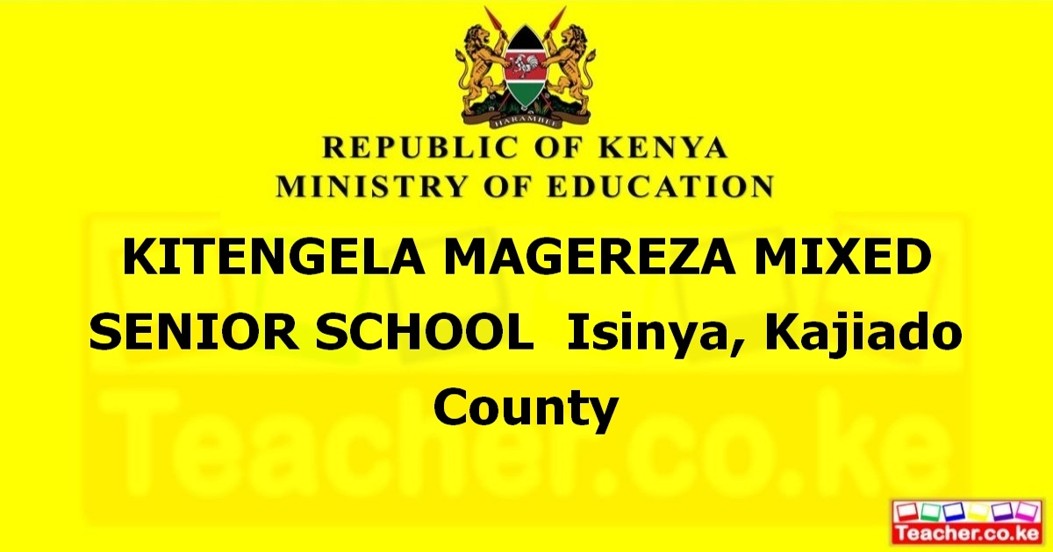 Kitengela Magereza Mixed Senior School campus photo