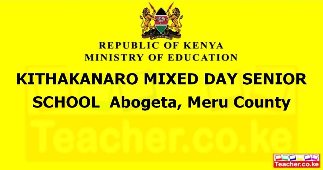 Kithakanaro Mixed Day Senior School campus photo