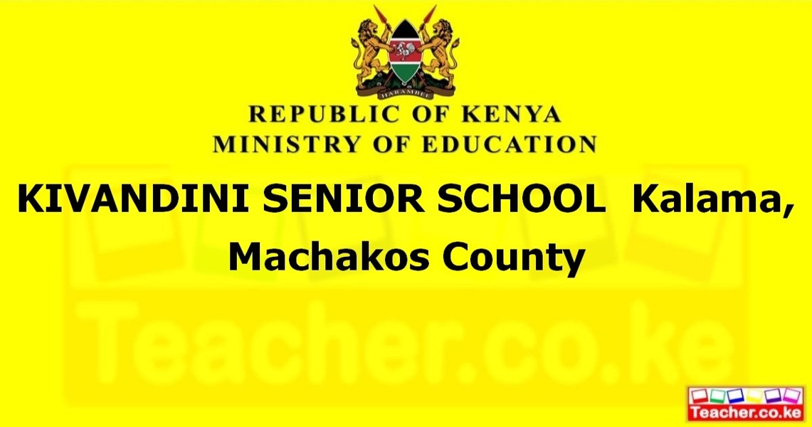 Kivandini Senior School campus photo