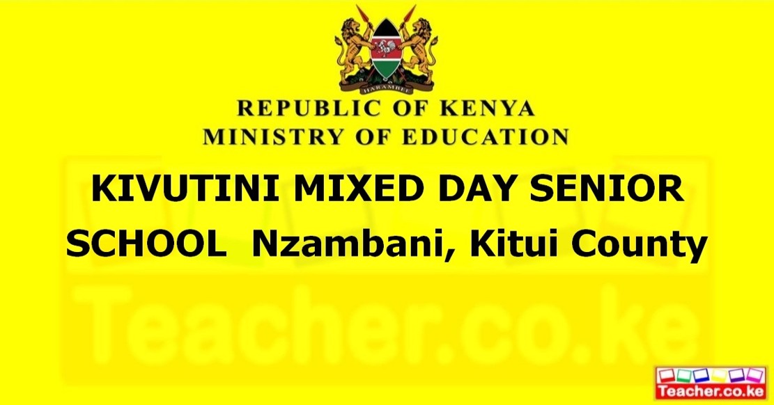 Kivutini Mixed Day Senior School campus photo