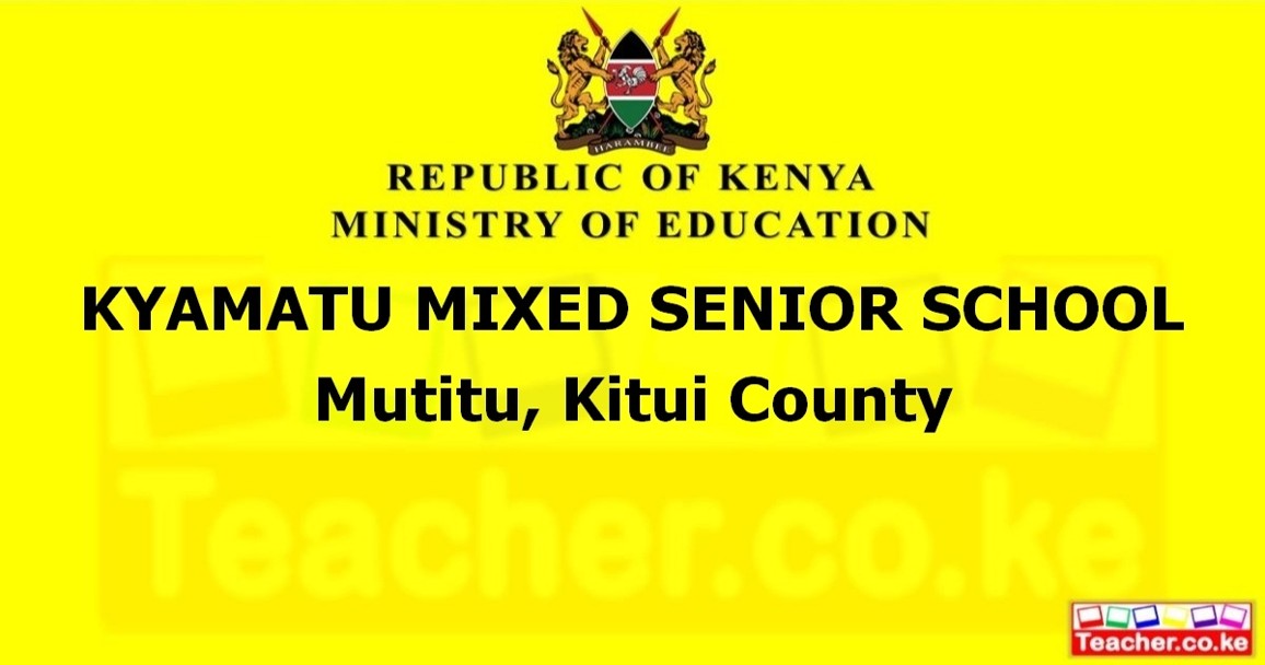 Kyamatu Mixed Senior School campus photo