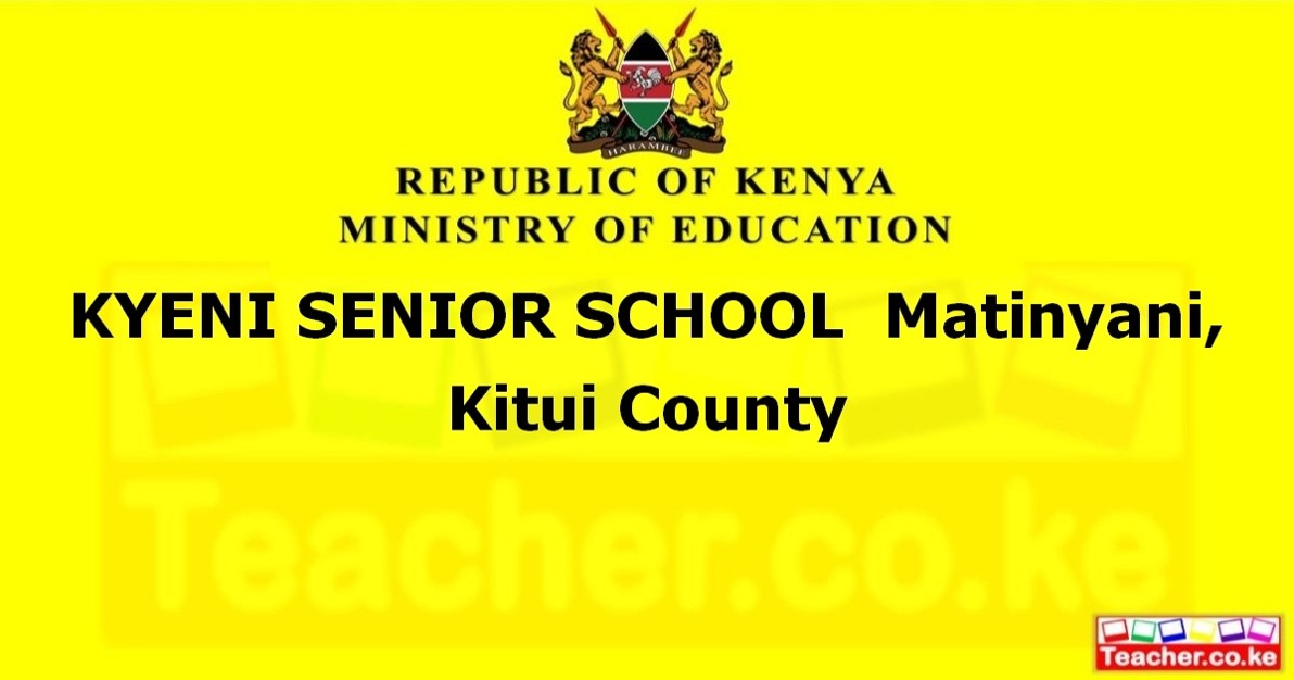 Kyeni Senior School campus photo