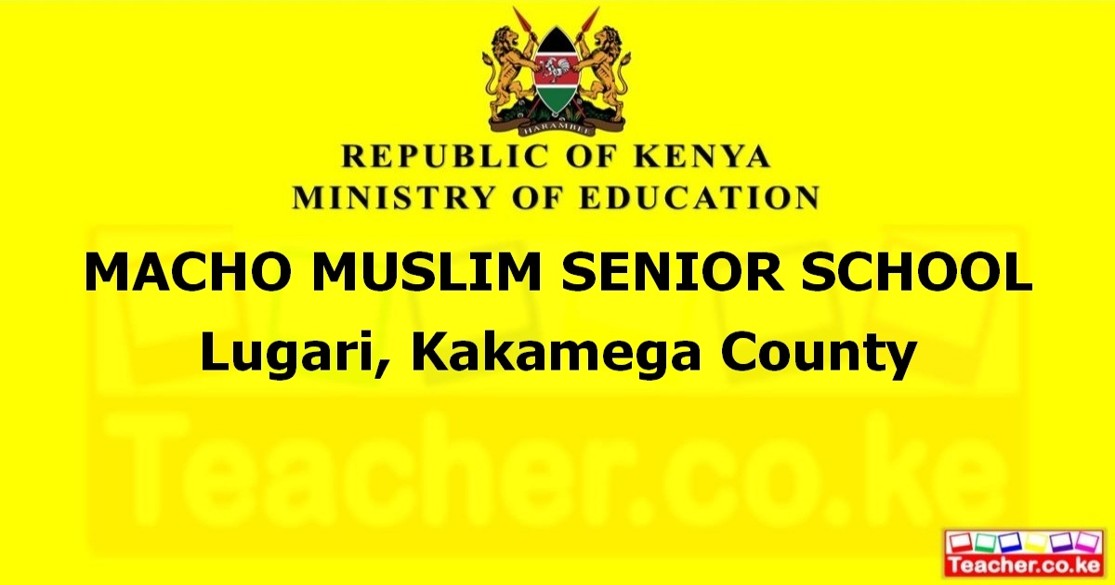 Macho Muslim Senior School campus photo