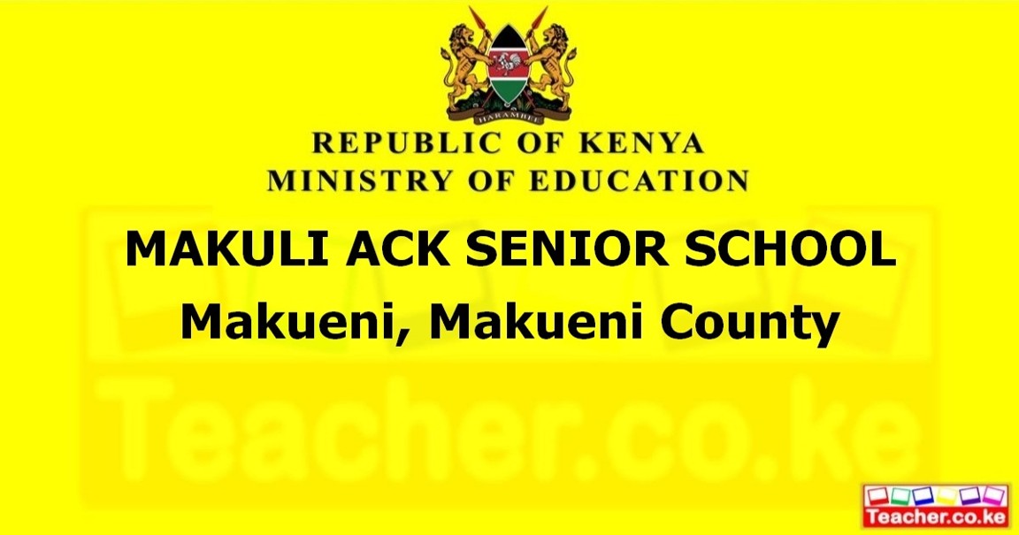 Makuli Ack Senior School campus photo