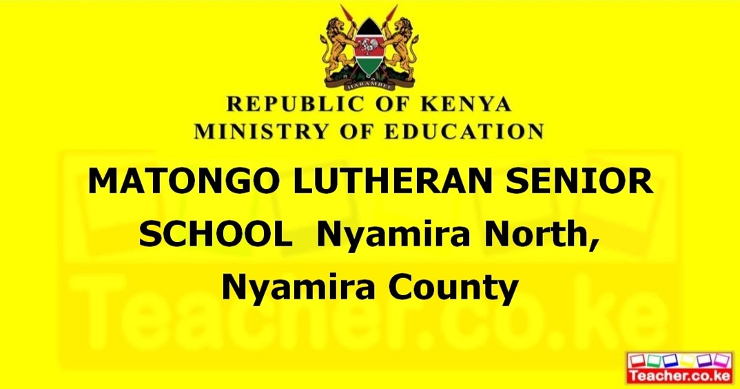 Matongo Lutheran Senior School campus photo