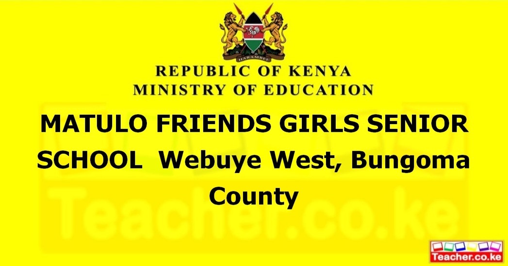 Matulo Friends Girls Senior School campus photo