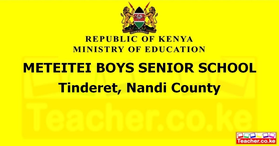 Meteitei Boys Senior School campus photo