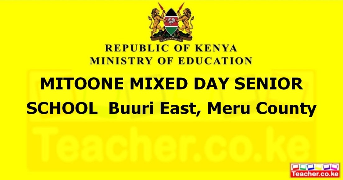 Mitoone Mixed Day Senior School campus photo