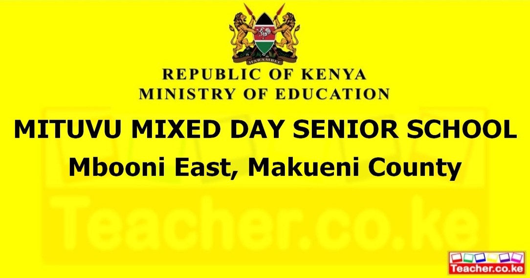 Mituvu Mixed Day Senior School campus photo