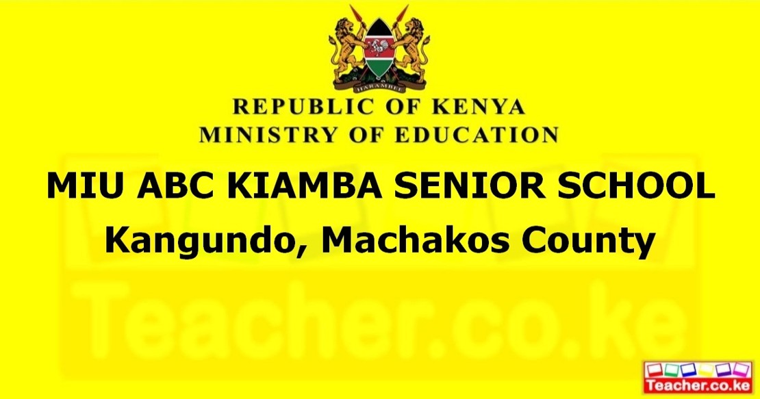 Miu Abc Kiamba Senior School campus photo