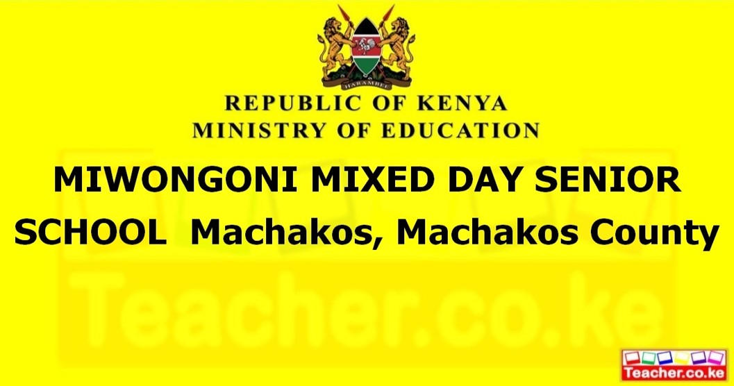 Miwongoni Mixed Day Senior School campus photo