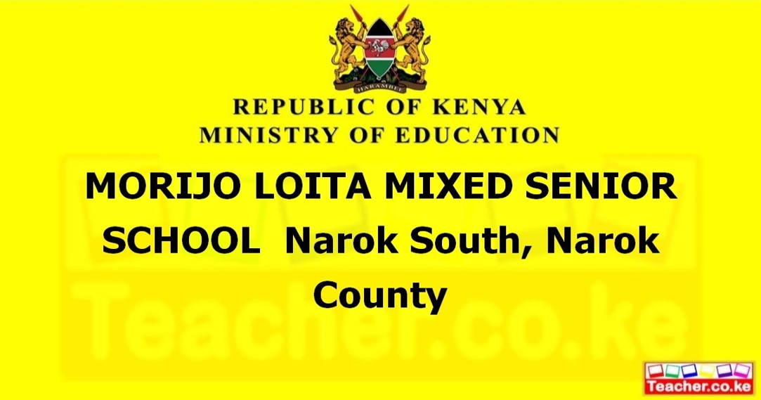 Morijo Loita Mixed Senior School campus photo