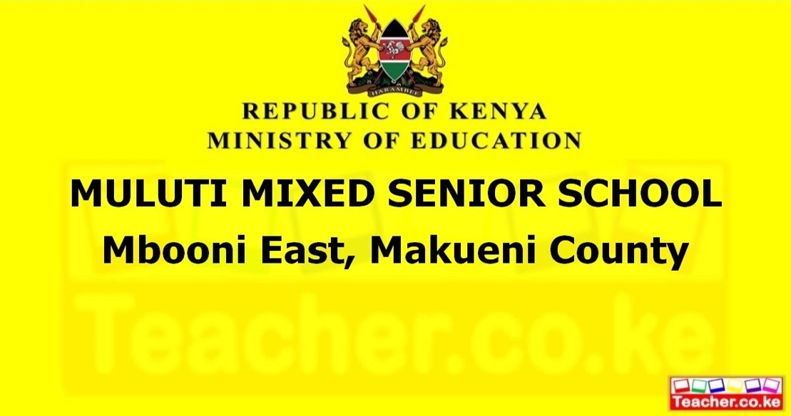 Muluti Mixed Senior School campus photo
