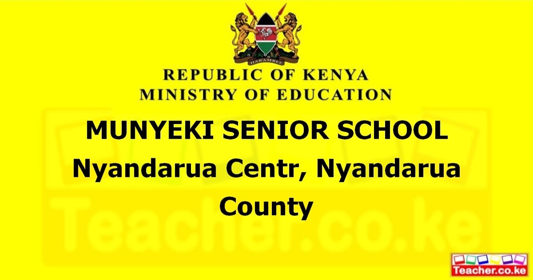 Munyeki Senior School campus photo