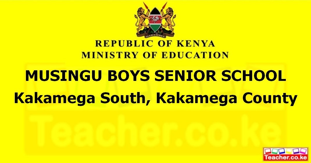 Musingu Boys Senior School campus photo