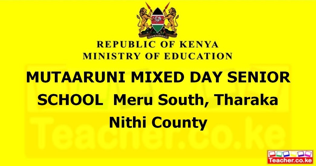 Mutaaruni Mixed Day Senior School campus photo