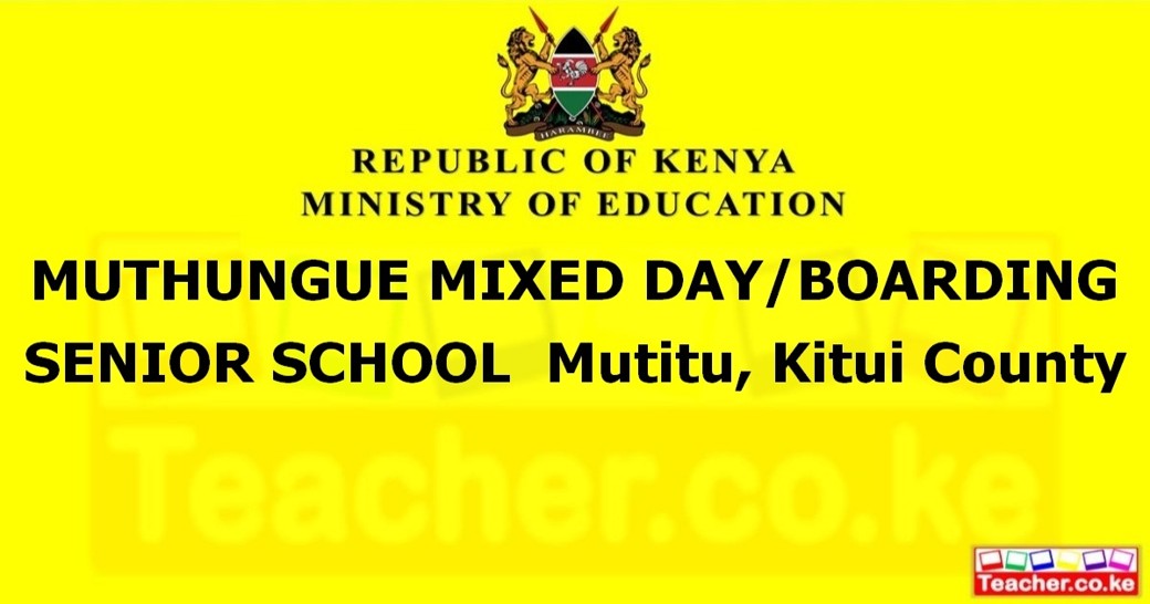 Muthungue Mixed Day/Boarding Senior School campus photo