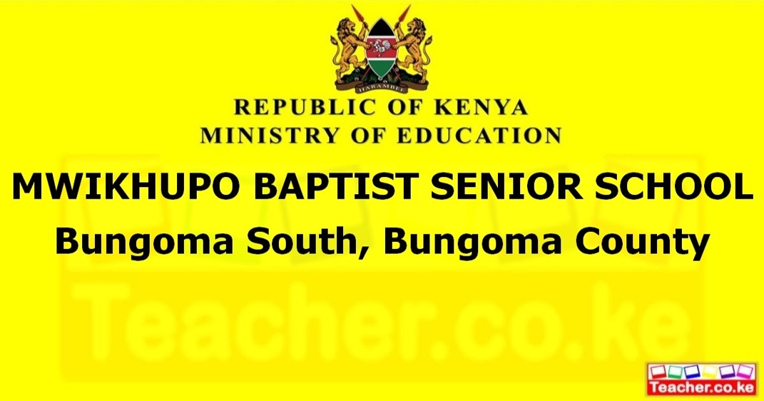 Mwikhupo Baptist Senior School campus photo