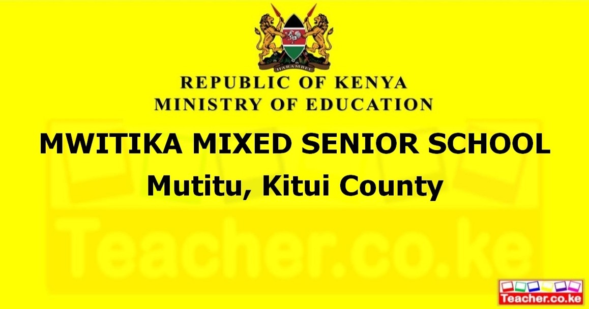 Mwitika Mixed Senior School campus photo