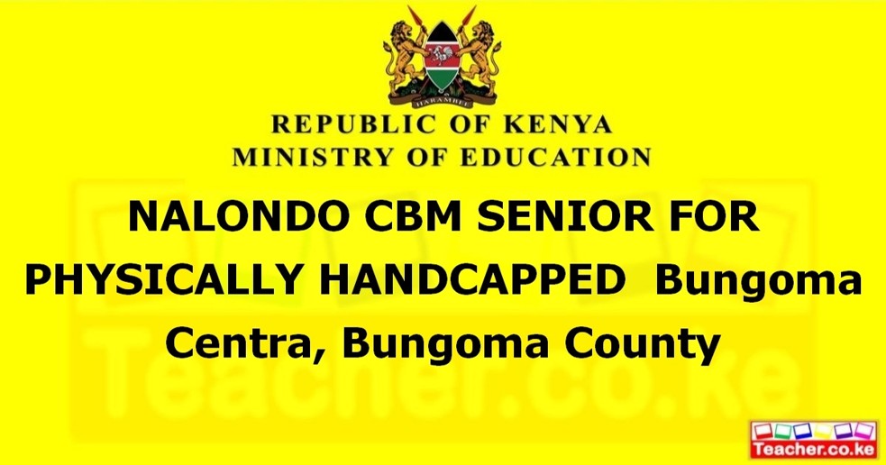 Nalondo Cbm Senior For Physically Handcapped campus photo
