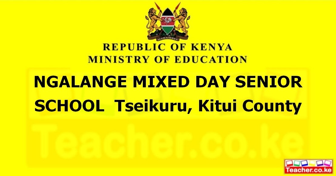 Ngalange Mixed Day Senior School campus photo