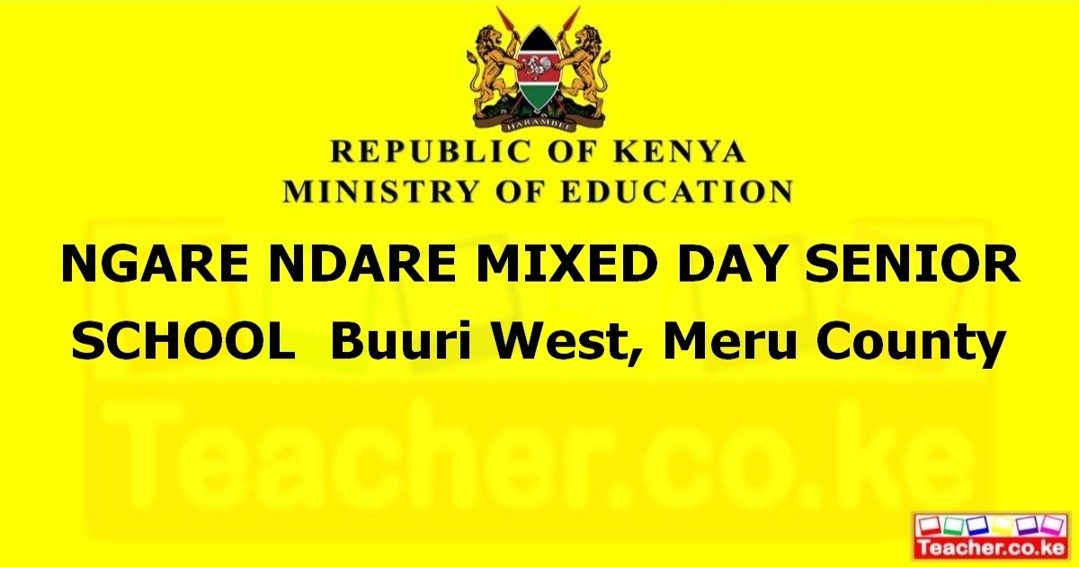 Ngare Ndare Mixed Day Senior School campus photo