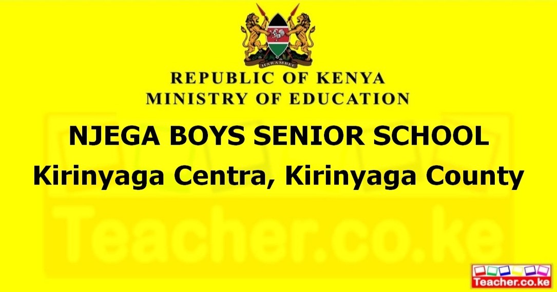 Njega Boys Senior School campus photo
