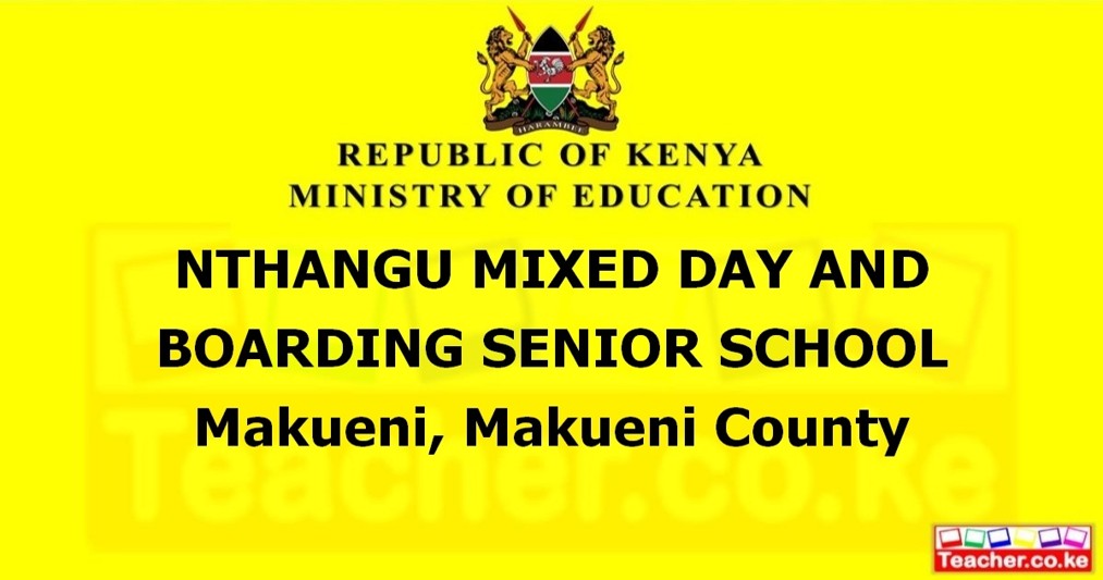 Nthangu Mixed Day And Boarding Senior School campus photo