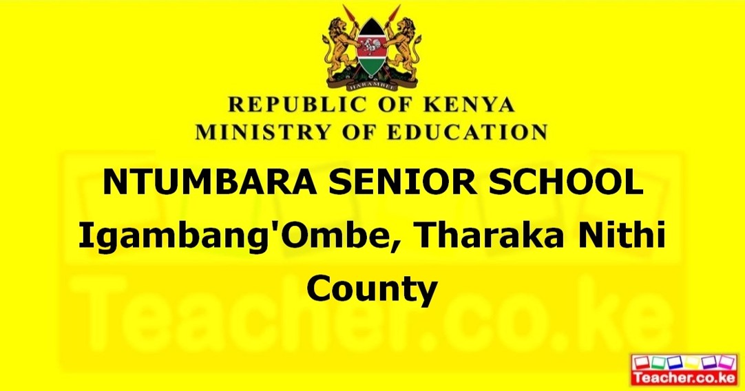 Ntumbara Senior School campus photo