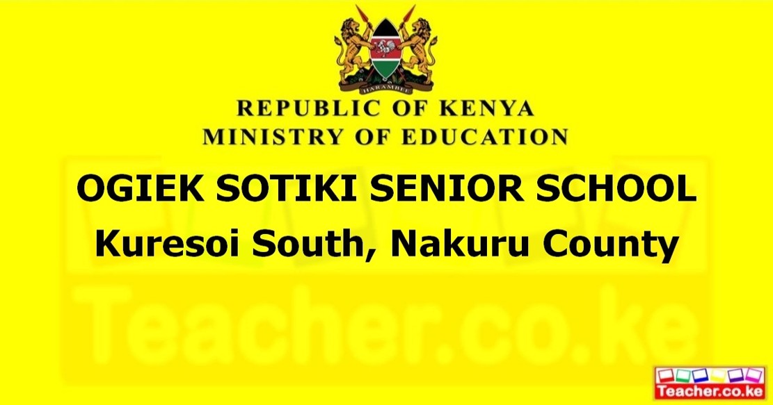Ogiek Sotiki Senior School campus photo