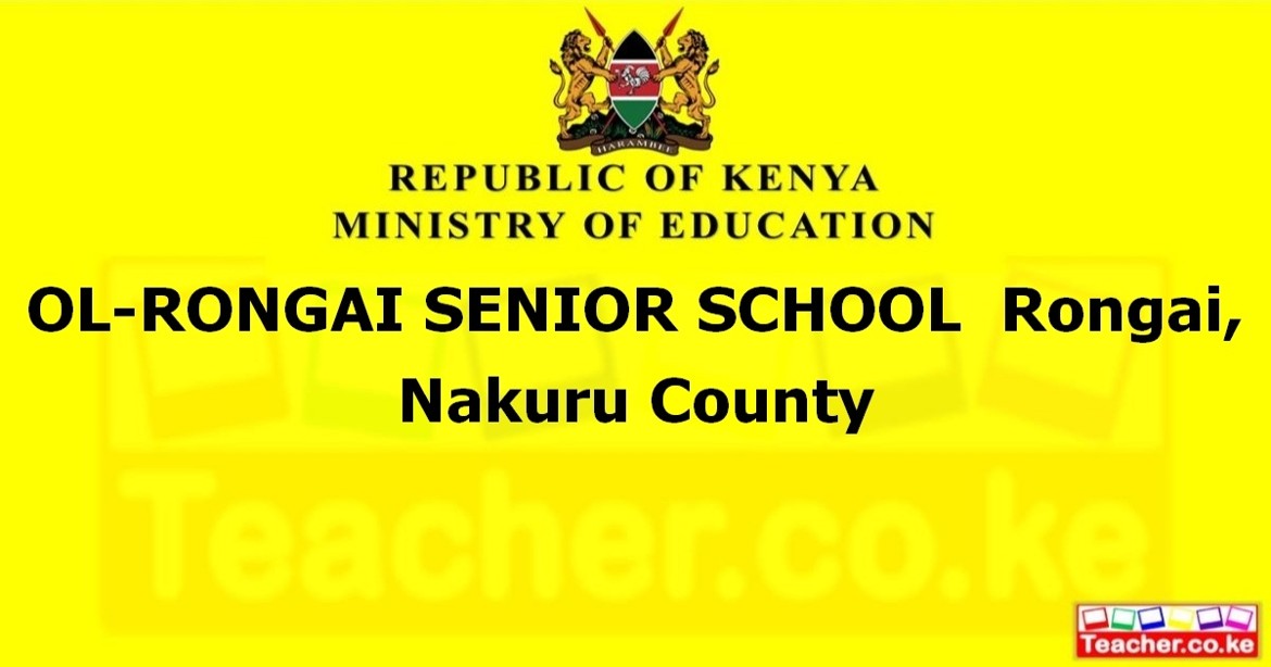 Ol-Rongai Senior School campus photo